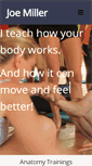 Mobile Screenshot of joemilleryoga.com